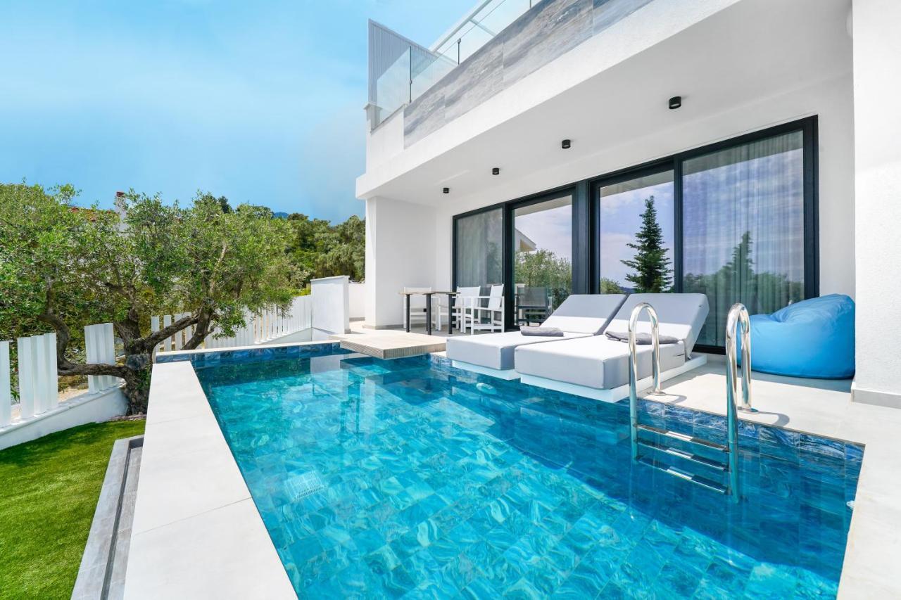Mythodea Prive Luxury Suites Chrysi Ammoudia Dış mekan fotoğraf