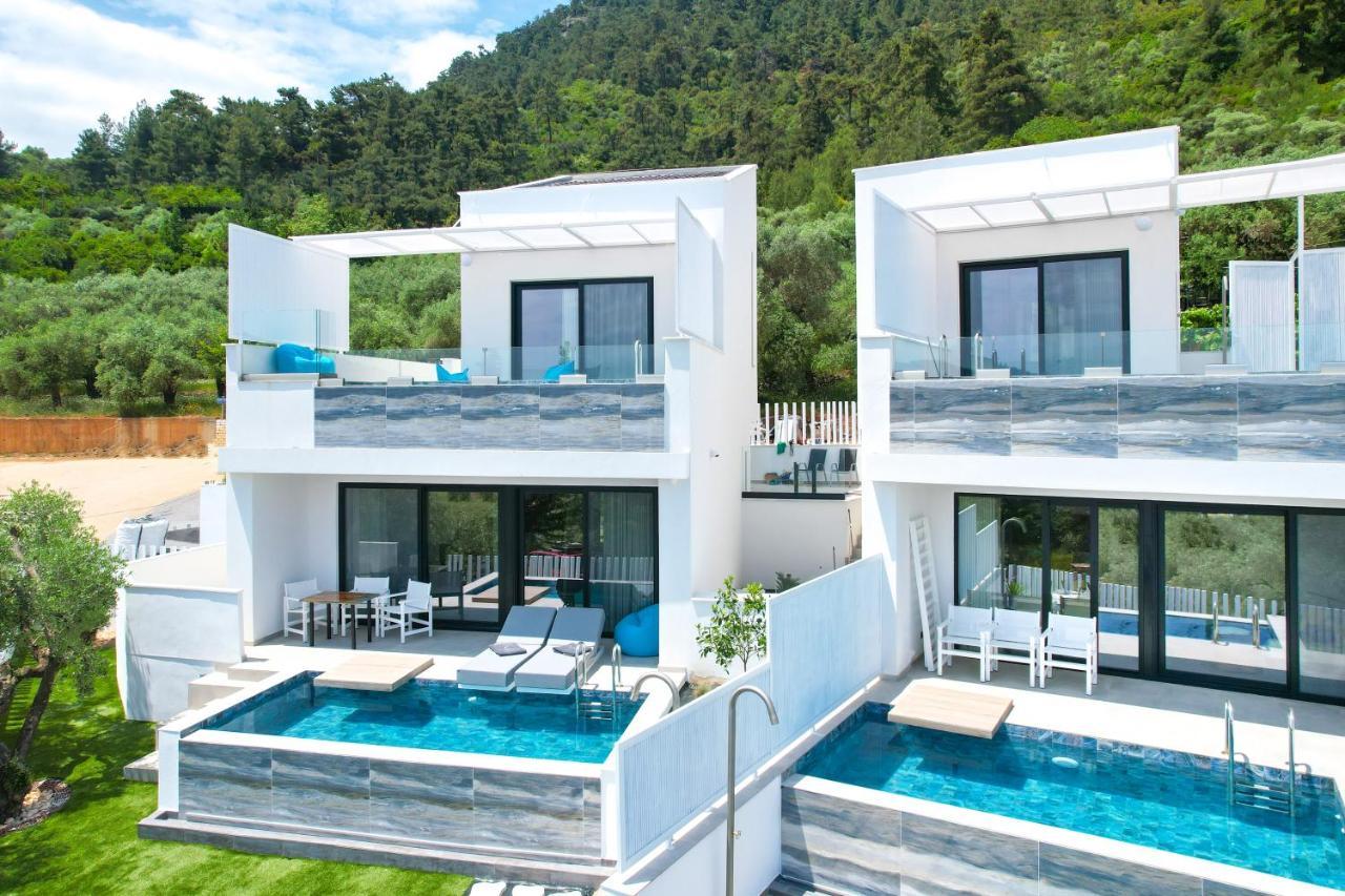 Mythodea Prive Luxury Suites Chrysi Ammoudia Dış mekan fotoğraf
