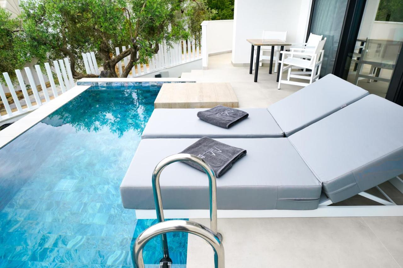 Mythodea Prive Luxury Suites Chrysi Ammoudia Dış mekan fotoğraf