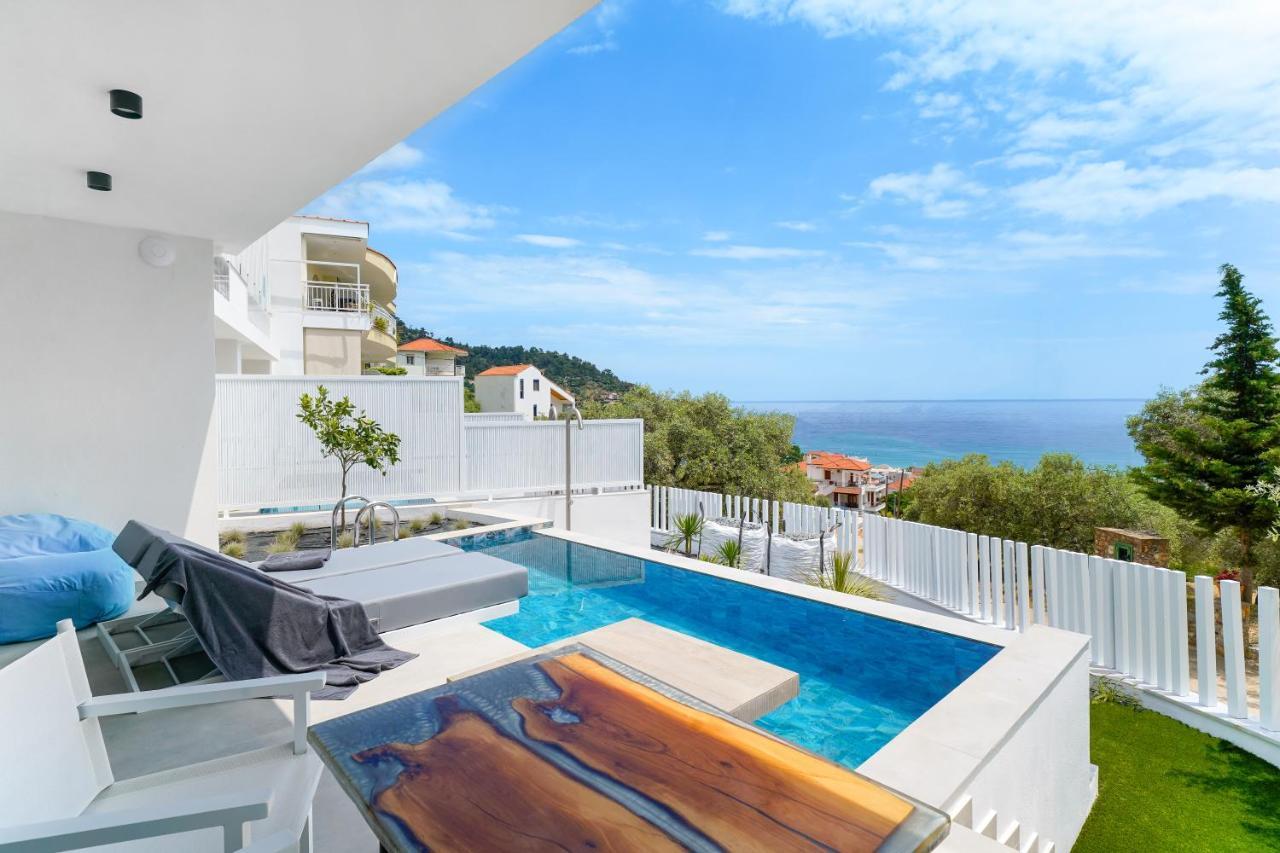 Mythodea Prive Luxury Suites Chrysi Ammoudia Dış mekan fotoğraf