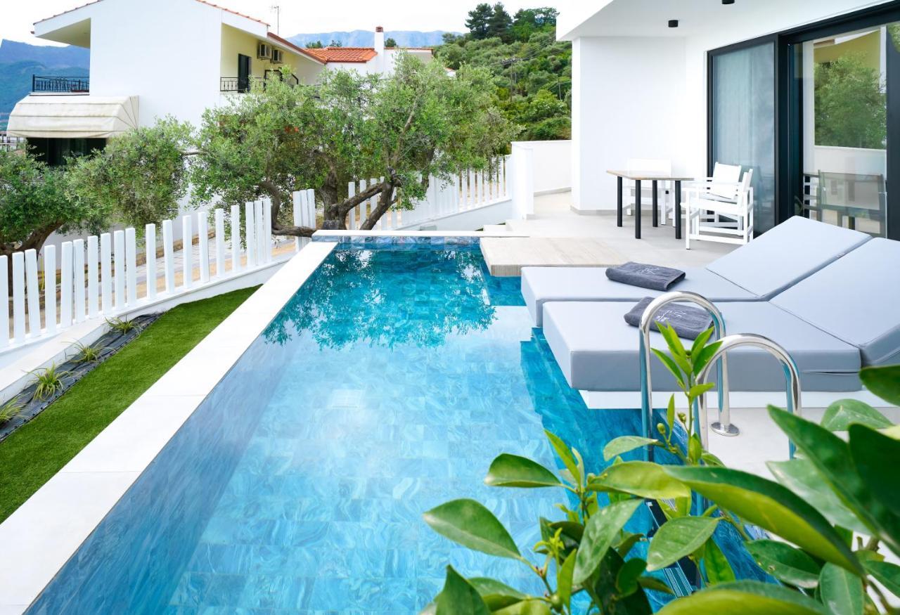 Mythodea Prive Luxury Suites Chrysi Ammoudia Dış mekan fotoğraf