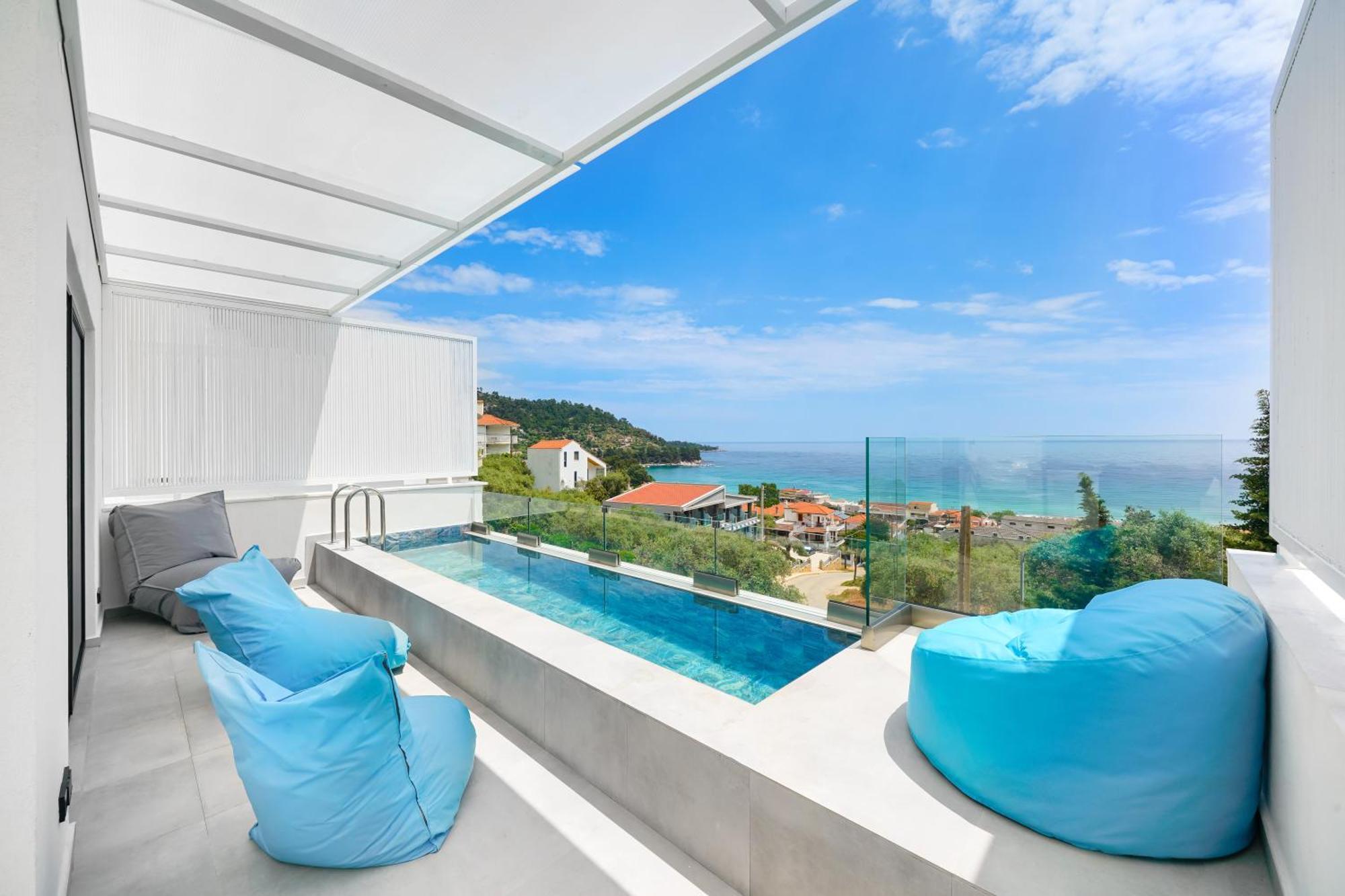 Mythodea Prive Luxury Suites Chrysi Ammoudia Dış mekan fotoğraf