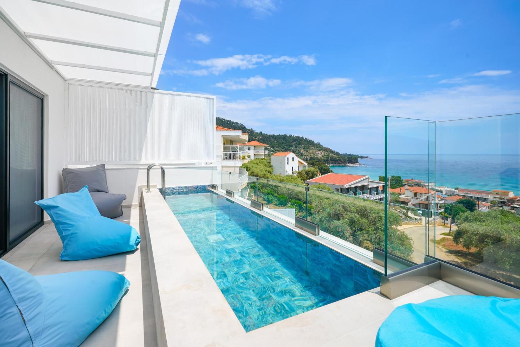 Mythodea Prive Luxury Suites Chrysi Ammoudia Dış mekan fotoğraf