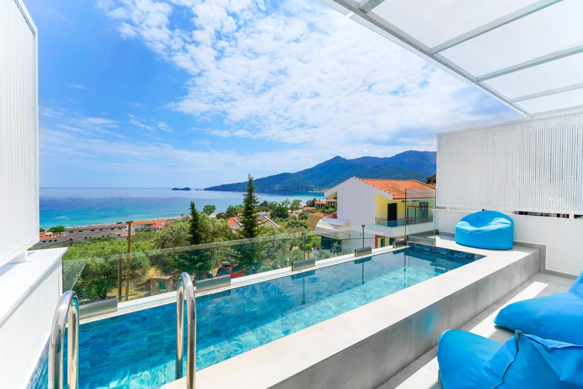Mythodea Prive Luxury Suites Chrysi Ammoudia Dış mekan fotoğraf