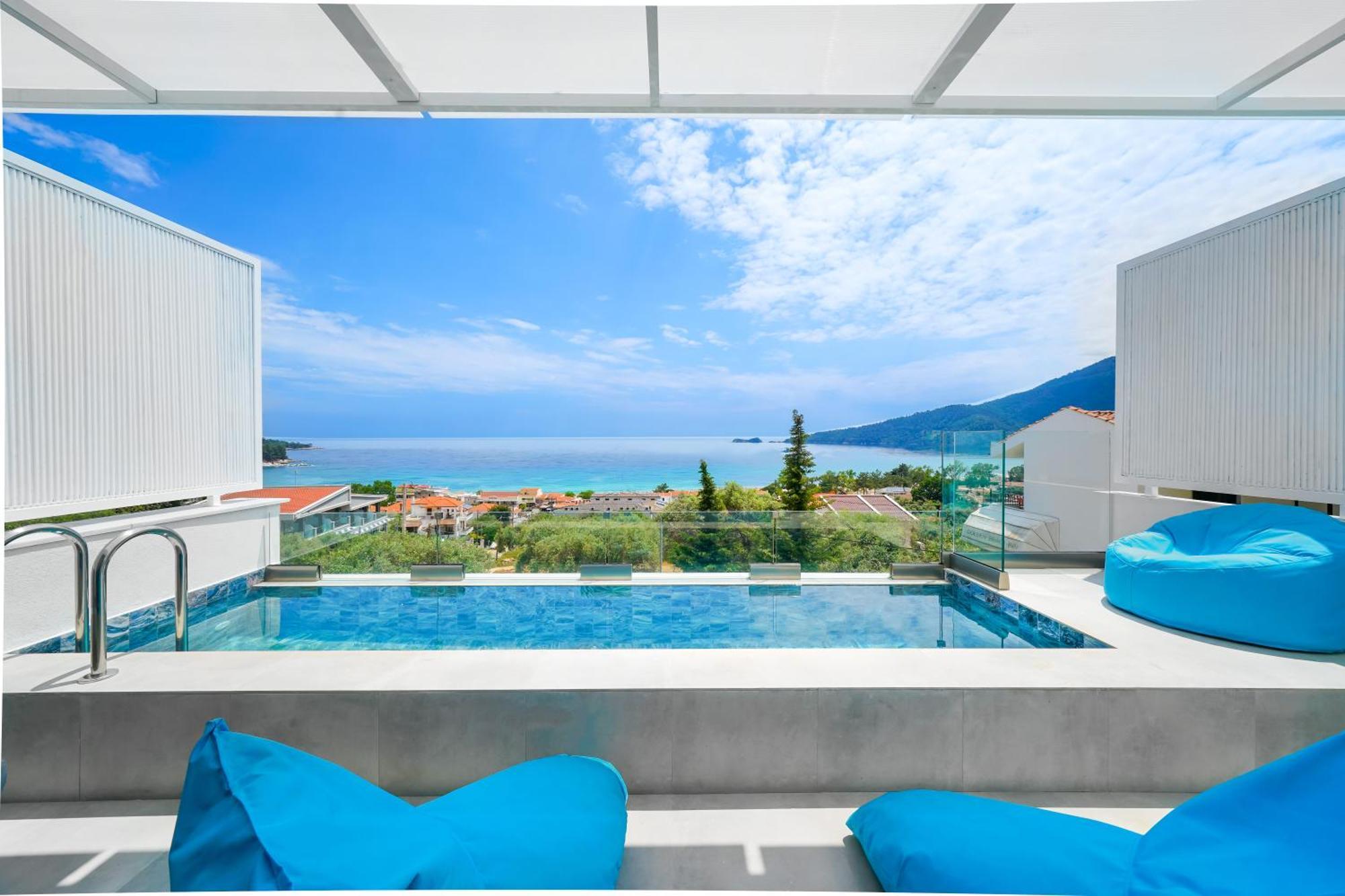 Mythodea Prive Luxury Suites Chrysi Ammoudia Dış mekan fotoğraf