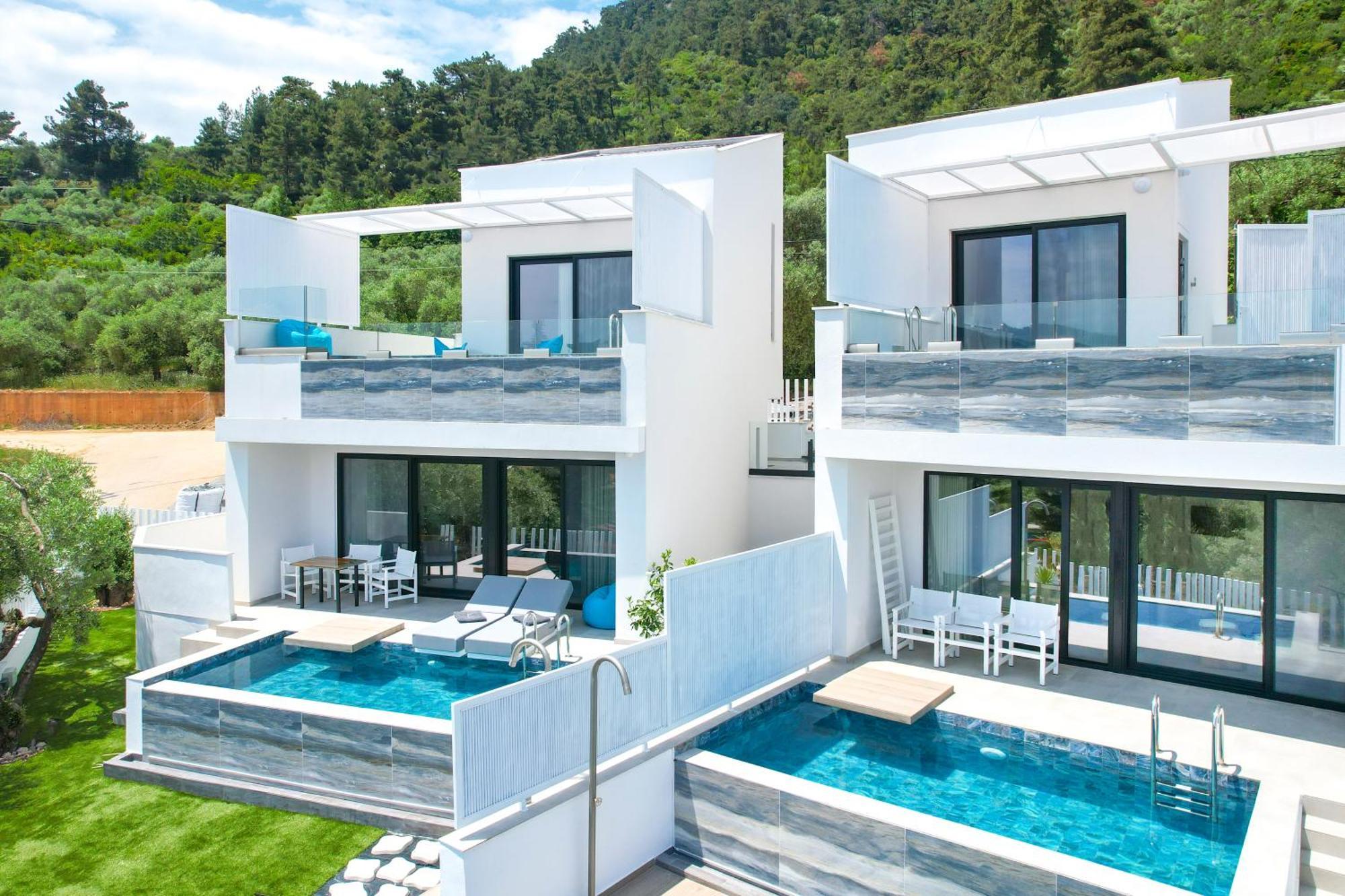 Mythodea Prive Luxury Suites Chrysi Ammoudia Dış mekan fotoğraf