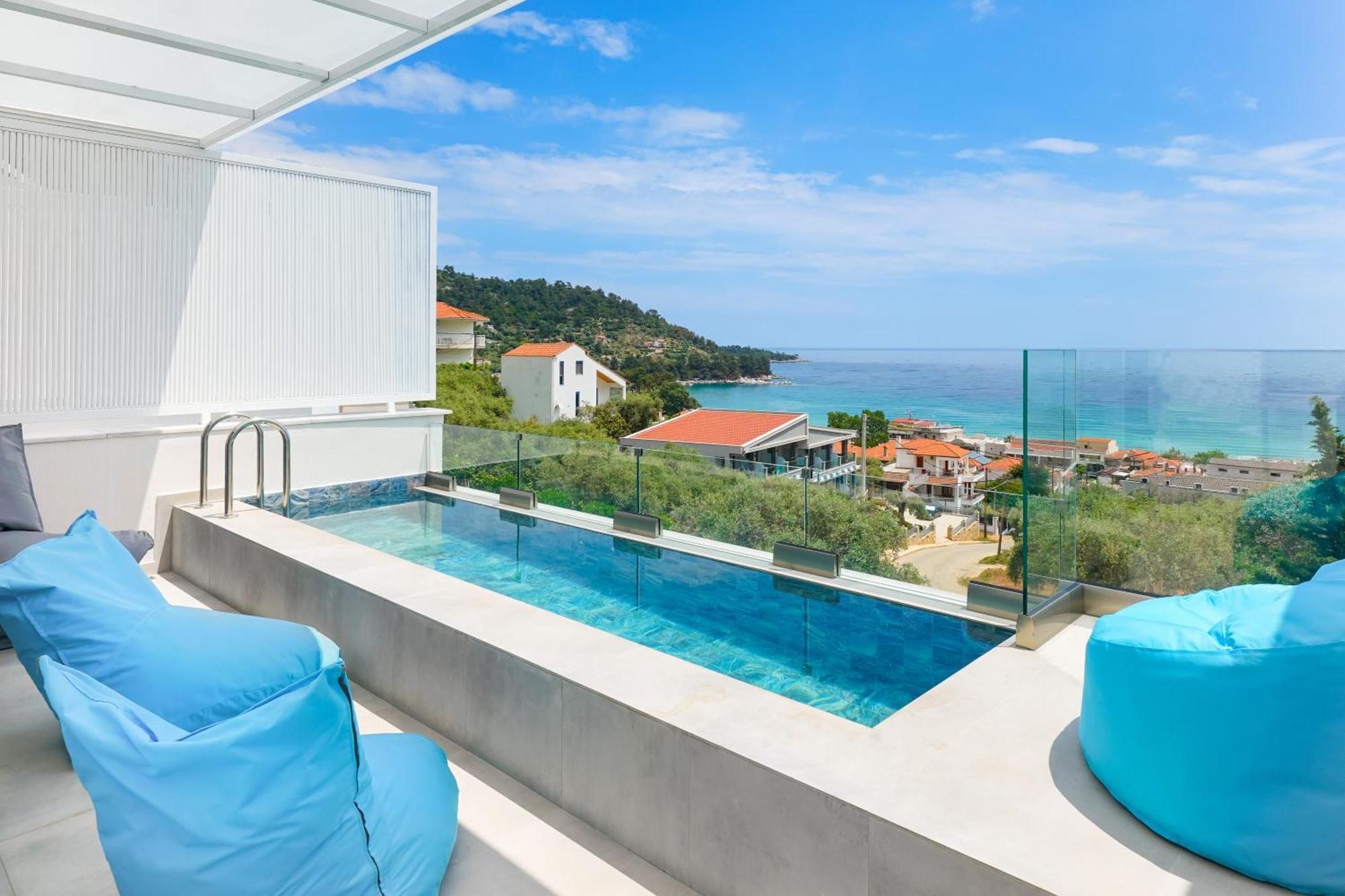 Mythodea Prive Luxury Suites Chrysi Ammoudia Dış mekan fotoğraf