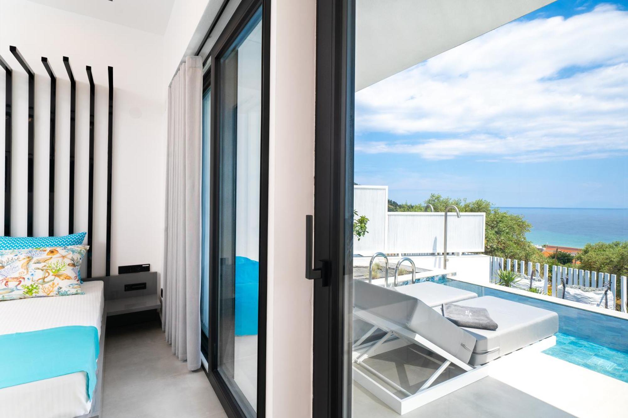 Mythodea Prive Luxury Suites Chrysi Ammoudia Dış mekan fotoğraf