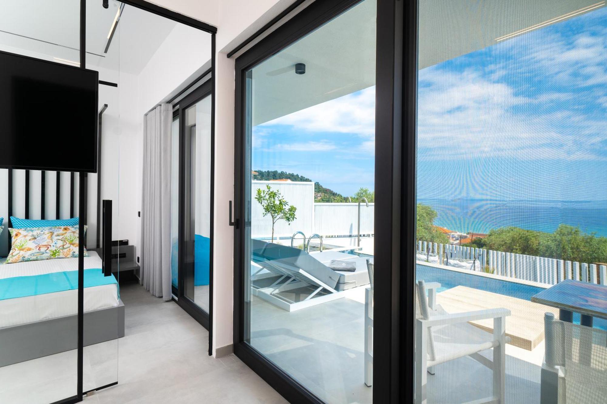 Mythodea Prive Luxury Suites Chrysi Ammoudia Dış mekan fotoğraf