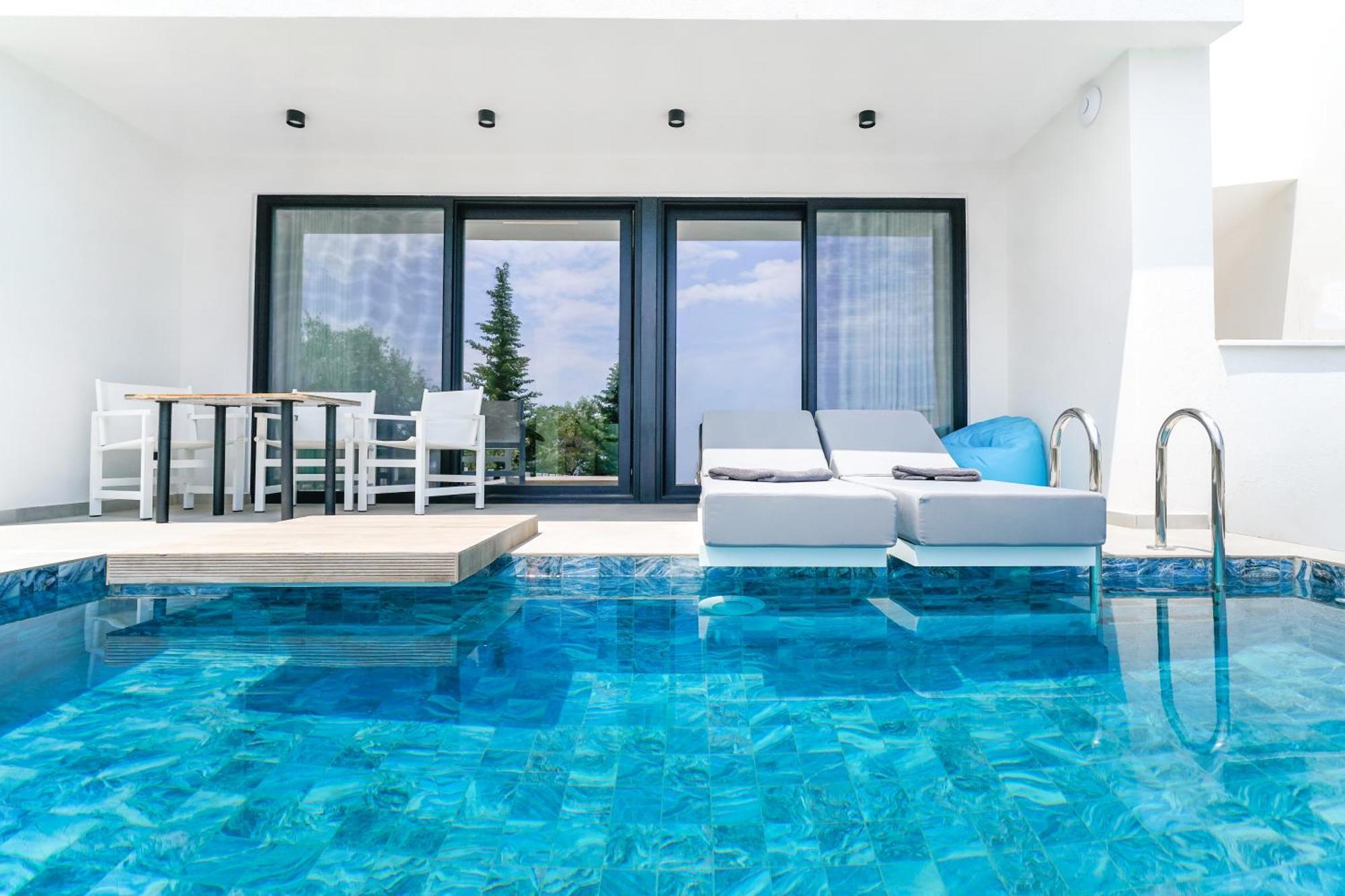 Mythodea Prive Luxury Suites Chrysi Ammoudia Dış mekan fotoğraf