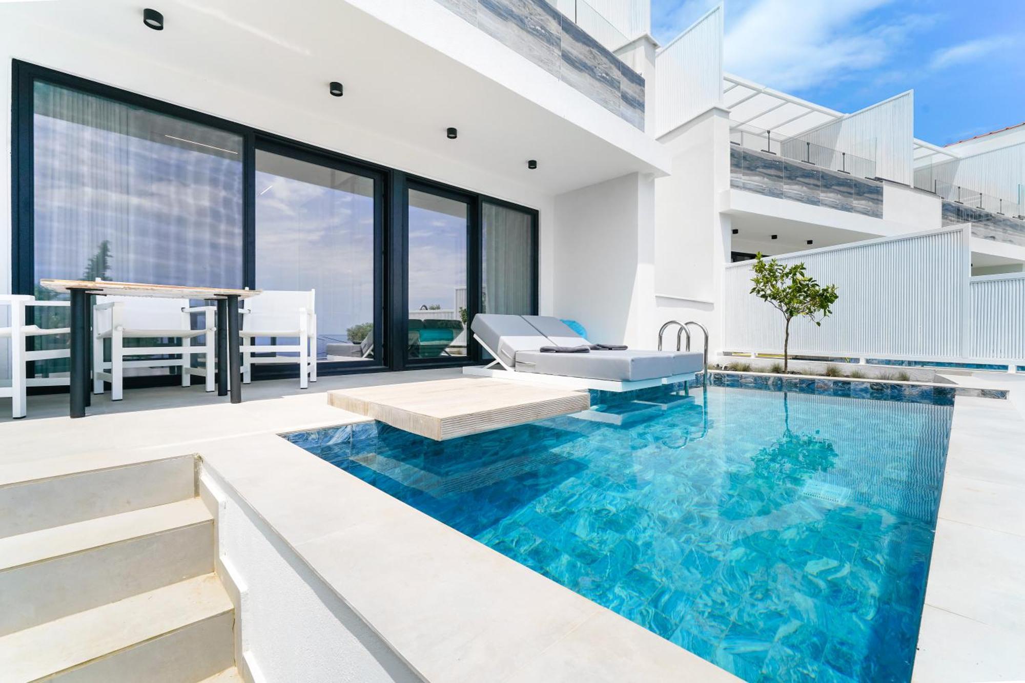 Mythodea Prive Luxury Suites Chrysi Ammoudia Dış mekan fotoğraf